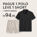 Pague 1 Polo Leve 1 Short + Frete Grátis