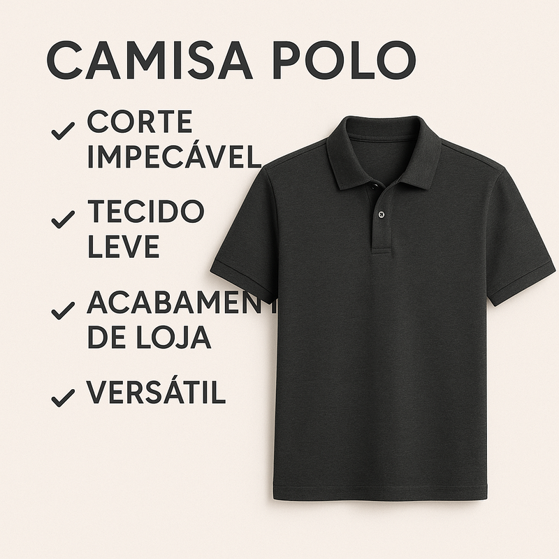 Pague 1 Polo Leve 1 Short + Frete Grátis
