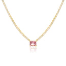 Colar Cravejada Com Zircônia